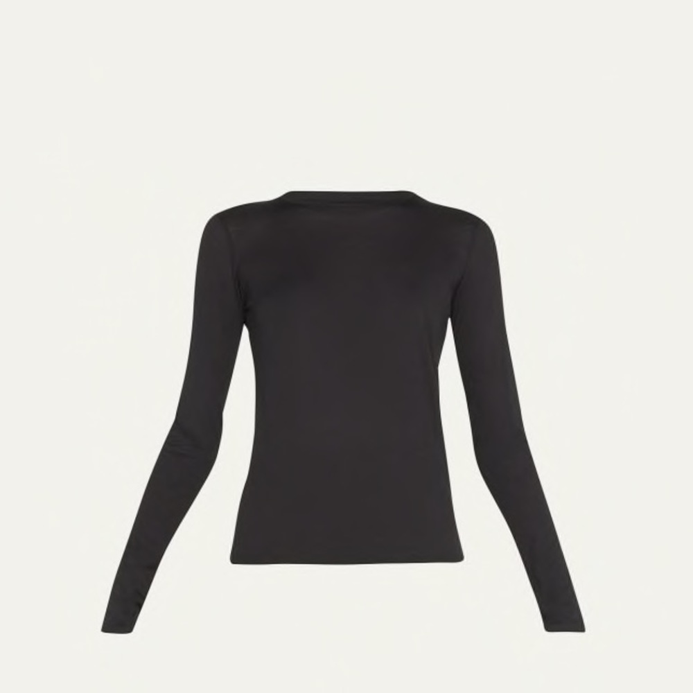 essential long-sleeve crewneck tee
